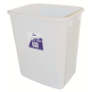 525132 - 19354 Plastic Bin 30lt White