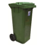 525139 - 19412 H/Duty Bin with wheels