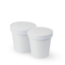 501493 - Shamrock 16 White Paper Tub