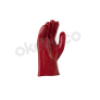 754273 - Wrist Length Red PVC Glove